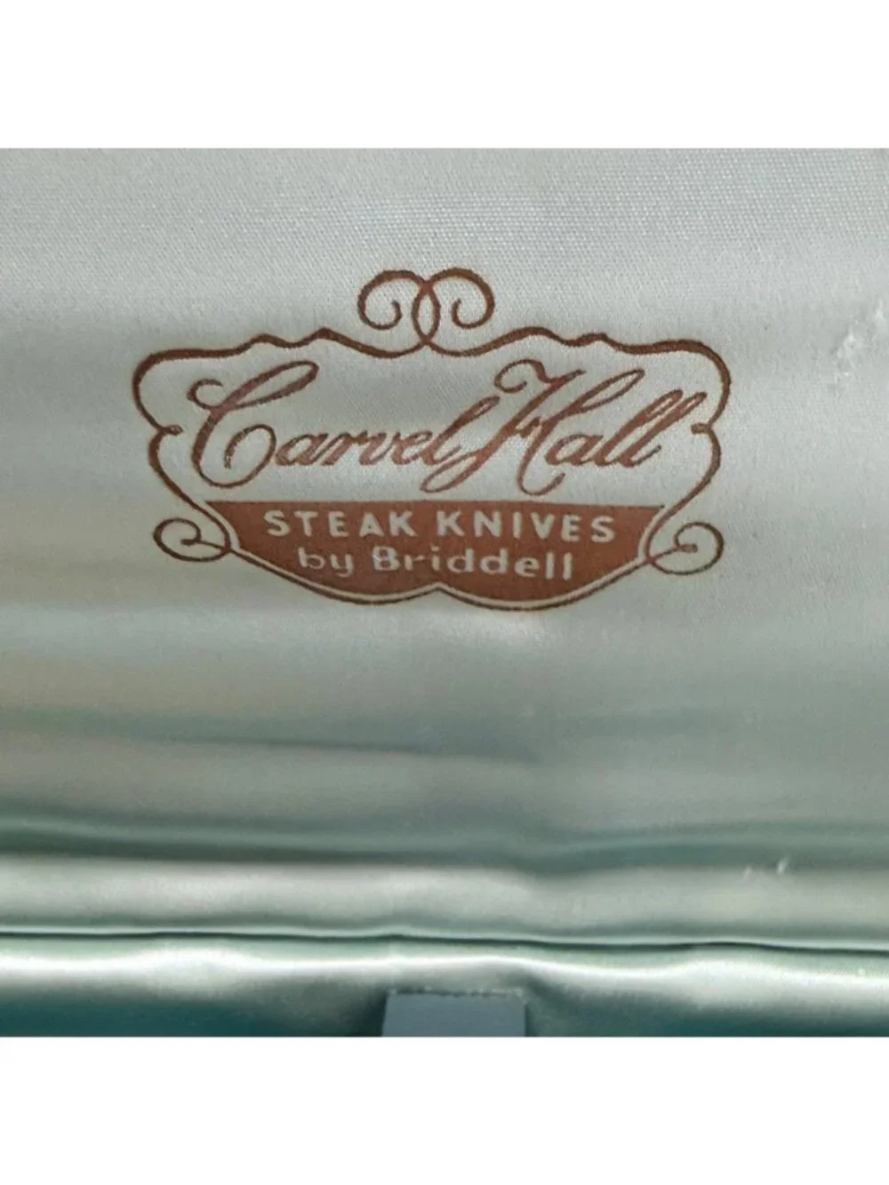 Briddell Carvel Hall Fine Cutlery Steak Knives 12 Piece Set Ornate NOS 2 Cases